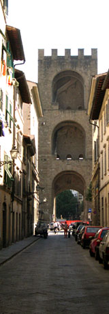 Via San Niccolò a Firenze